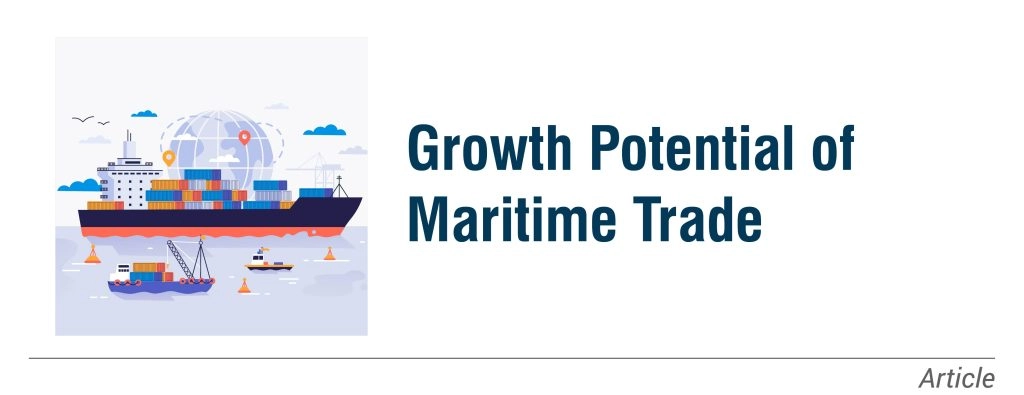 Growth potential of maritime trade with cloud-based platforms